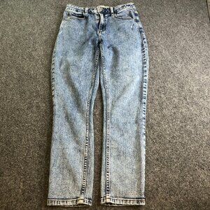 Abercrombie Fitch Jeans Womens 26 2 Blue Ankle Skinny High Rise Curve Love Y2K